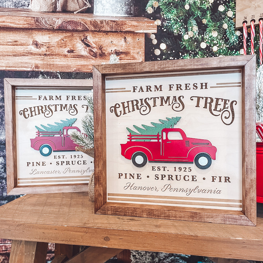 Farm Fresh Christmas Trees Decor