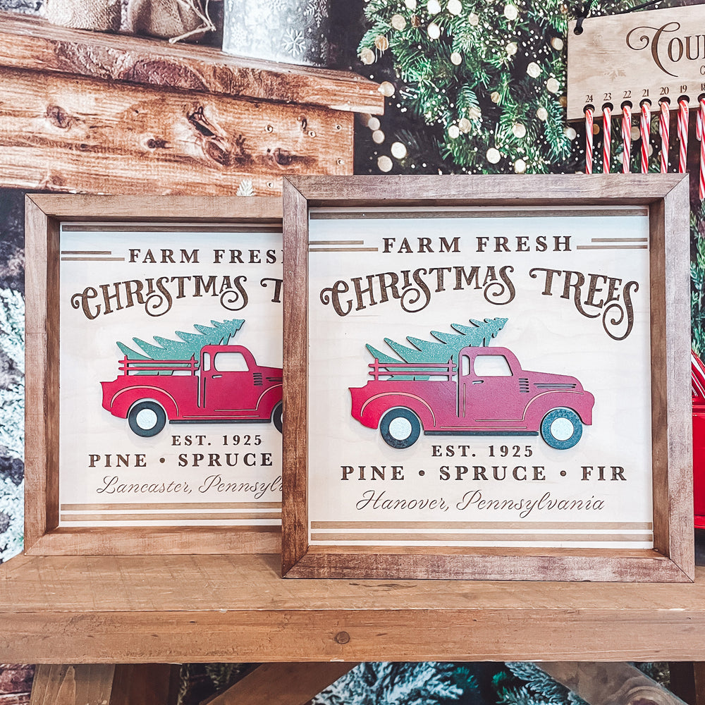 Farm Fresh Christmas Trees Decor