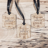 "Thank You for Being a Friend" Wine Tag Collection