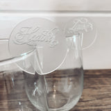 Circle Drink Tags