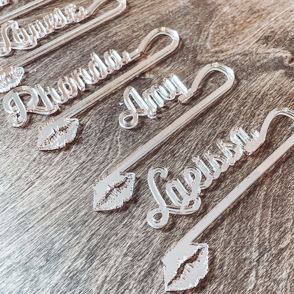 Ladies NIght Name Drink Tags