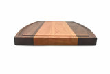 Monogrammed Multi-Wood Species Cutting Board