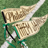 Philadelphia Sports Pennant - Philly and Jawn