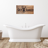 Get Buck Naked Lath Sign