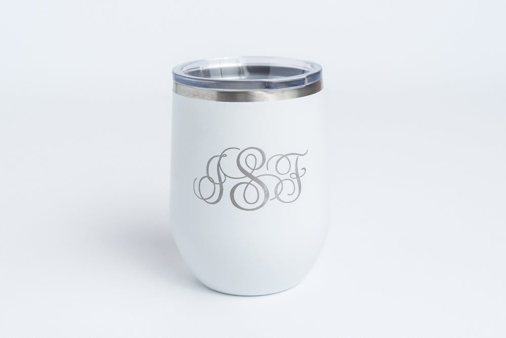 CUSTOM Engraved Wine Tumbler