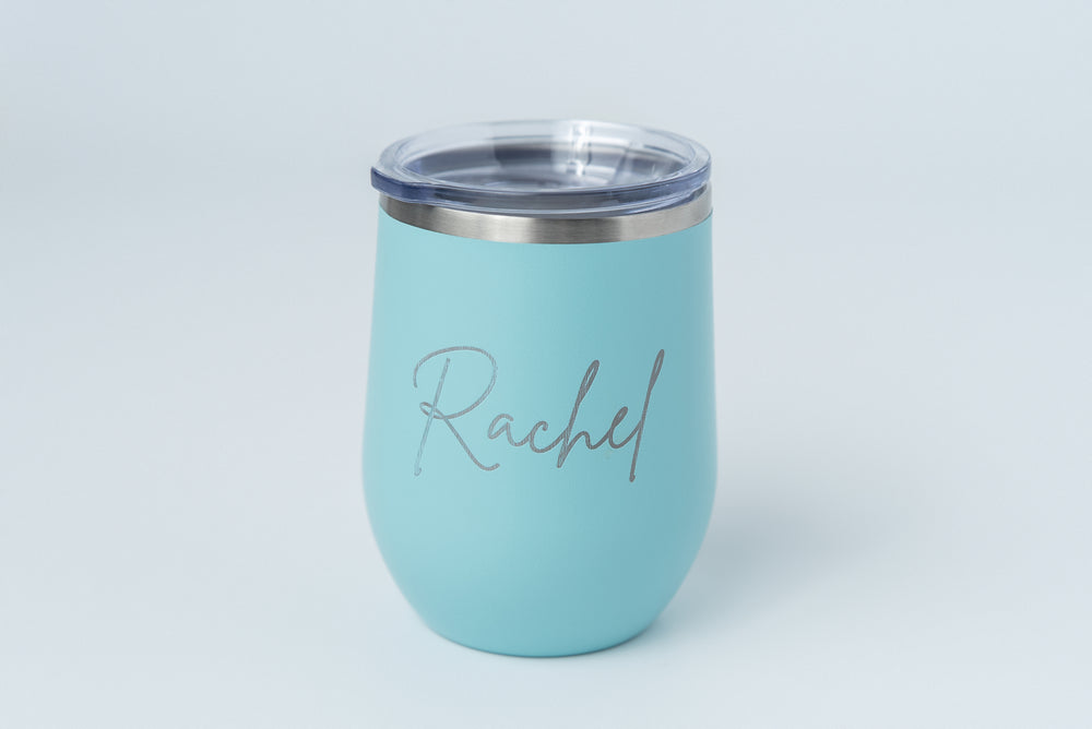 Positive Vibes Only - Engraved Wine Tumbler